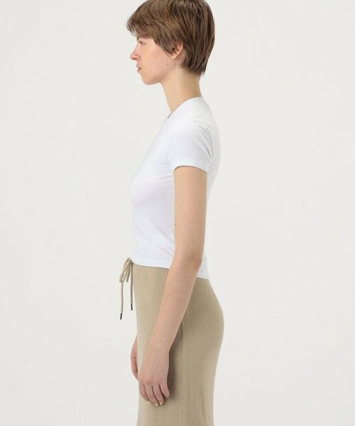 TOMORROWLAND / トゥモローランド Tシャツ | コットンポリエステル クロップドTシャツ WMTP3926 | 詳細3