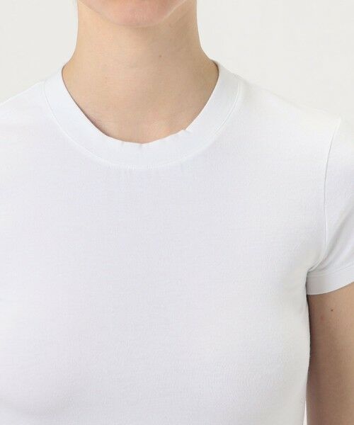 TOMORROWLAND / トゥモローランド Tシャツ | コットンポリエステル クロップドTシャツ WMTP3926 | 詳細5