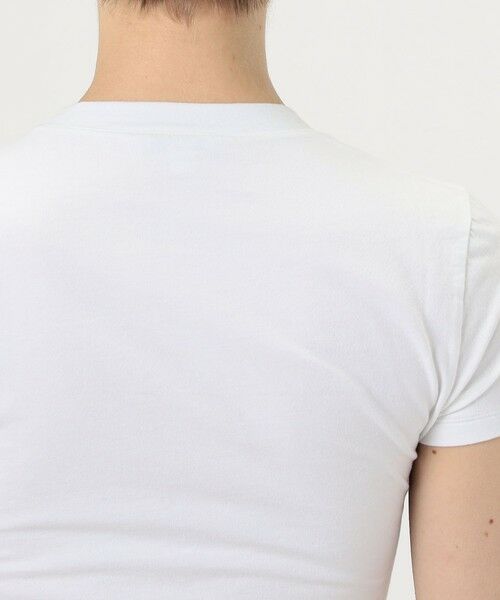 TOMORROWLAND / トゥモローランド Tシャツ | コットンポリエステル クロップドTシャツ WMTP3926 | 詳細6