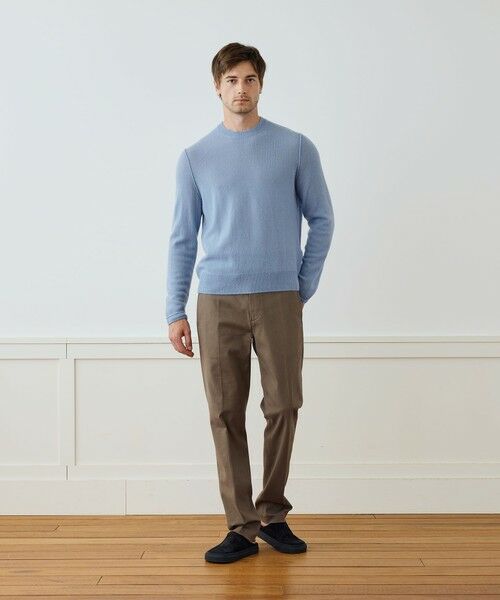 TOMORROWLAND / トゥモローランド ニット・セーター | ソフトフェザーウェイトカシミヤ  クルーネックプルオーバー MOKC3669 | 詳細1