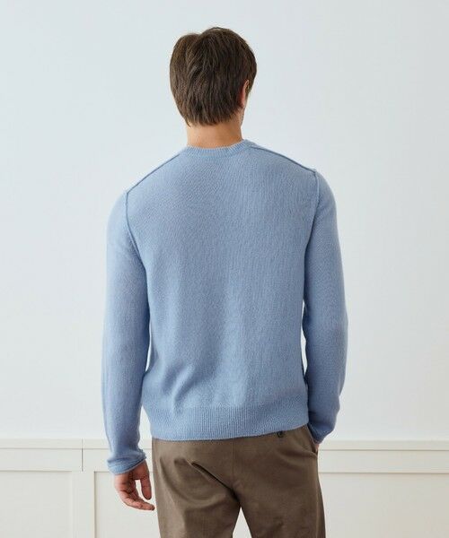 TOMORROWLAND / トゥモローランド ニット・セーター | ソフトフェザーウェイトカシミヤ  クルーネックプルオーバー MOKC3669 | 詳細4