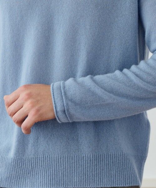 TOMORROWLAND / トゥモローランド ニット・セーター | ソフトフェザーウェイトカシミヤ  クルーネックプルオーバー MOKC3669 | 詳細6