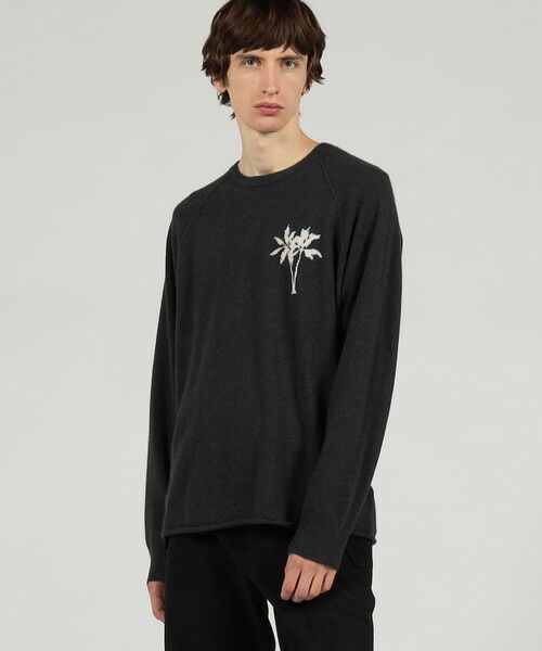 TOMORROWLAND / トゥモローランド ニット・セーター | リサイクルカシミヤパーム クルーネックプルオーバー MRBC3589AC | 詳細1