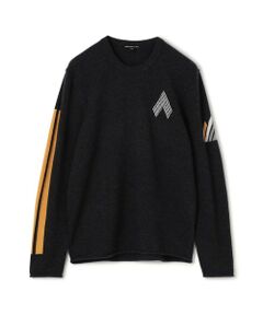 TOMORROWLAND / トゥモローランド ニット・セーター | リサイクルカシミヤグラフィック クルーネックプルオーバー MRBC3426AE
