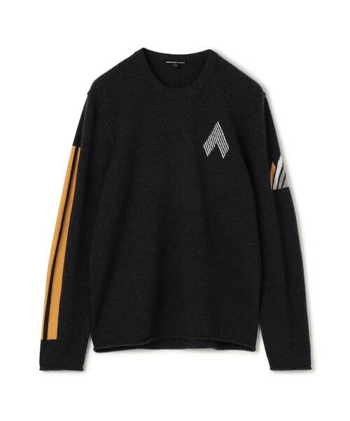 TOMORROWLAND/トゥモローランド リサイクルカシミヤグラフィック クルーネックプルオーバー MRBC3426AE 17 チャコールグレー 1(M) TOMORROWLAND/トゥモローランド リサイクルカシミヤグラフィック クルーネックプルオーバー MRBC3426AE 17 チャコールグレー 1(M)