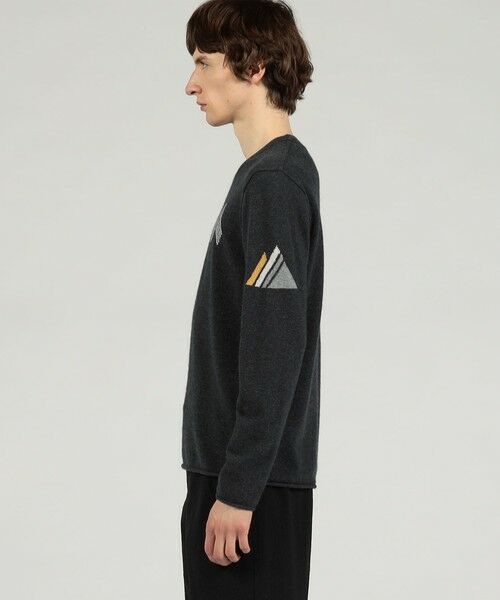 TOMORROWLAND / トゥモローランド ニット・セーター | リサイクルカシミヤグラフィック クルーネックプルオーバー MRBC3426AE | 詳細2