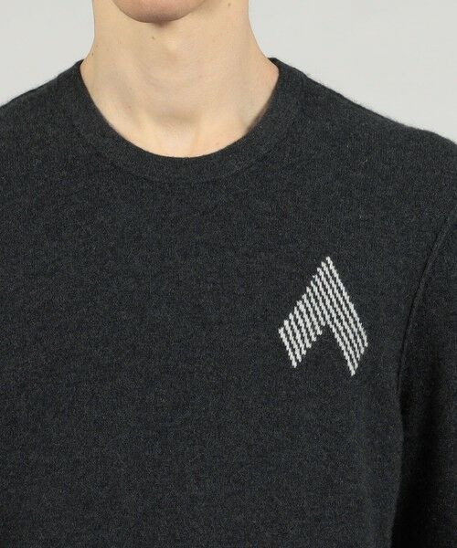 TOMORROWLAND / トゥモローランド ニット・セーター | リサイクルカシミヤグラフィック クルーネックプルオーバー MRBC3426AE | 詳細5