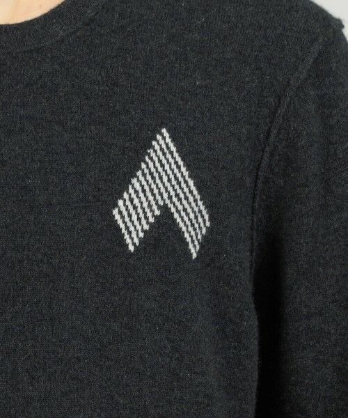 TOMORROWLAND / トゥモローランド ニット・セーター | リサイクルカシミヤグラフィック クルーネックプルオーバー MRBC3426AE | 詳細8