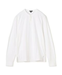 TOMORROWLAND / トゥモローランド Tシャツ | ヘビーリュクスジャージー ヘンリーネックプルオーバー MLOJ3631