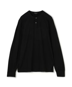 TOMORROWLAND / トゥモローランド Tシャツ | ヘビーリュクスジャージー ヘンリーネックプルオーバー MLOJ3631