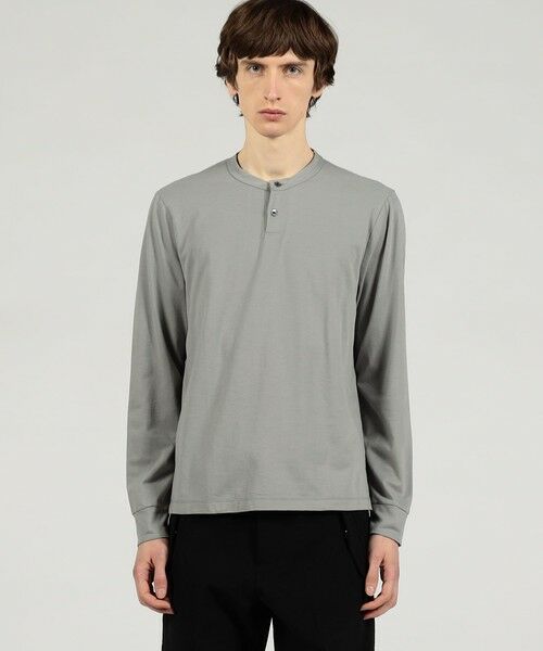 TOMORROWLAND / トゥモローランド Tシャツ | ヘビーリュクスジャージー ヘンリーネックプルオーバー MLOJ3631 | 詳細2