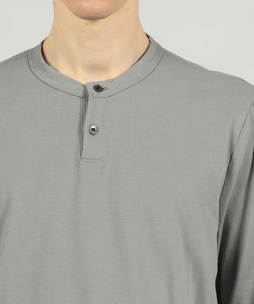 TOMORROWLAND / トゥモローランド Tシャツ | ヘビーリュクスジャージー ヘンリーネックプルオーバー MLOJ3631 | 詳細5