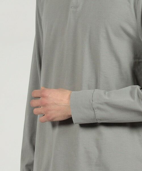 TOMORROWLAND / トゥモローランド Tシャツ | ヘビーリュクスジャージー ヘンリーネックプルオーバー MLOJ3631 | 詳細6