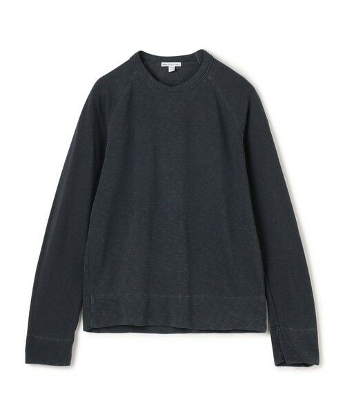 TOMORROWLAND / トゥモローランド スウェット | バックパイルスエット ラグランスリーブプルオーバー MXA3278(68 ネイビー系)