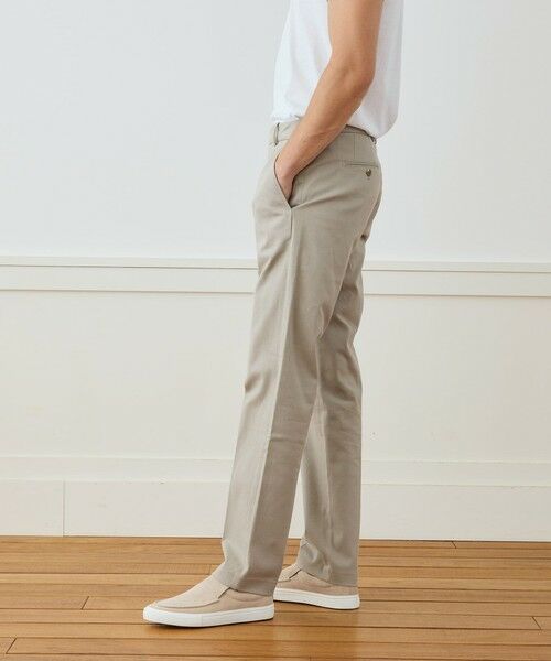 TOMORROWLAND / トゥモローランド スラックス・ドレスパンツ | コットンカシミヤツイル トラウザー MCAS1401 | 詳細3