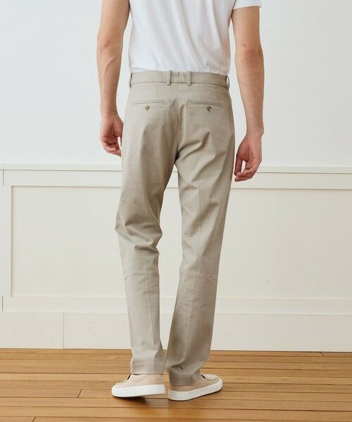 TOMORROWLAND / トゥモローランド スラックス・ドレスパンツ | コットンカシミヤツイル トラウザー MCAS1401 | 詳細4