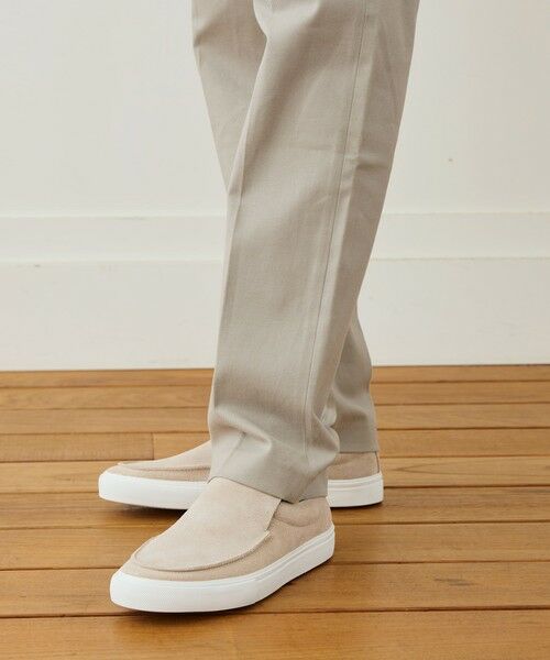 TOMORROWLAND / トゥモローランド スラックス・ドレスパンツ | コットンカシミヤツイル トラウザー MCAS1401 | 詳細8