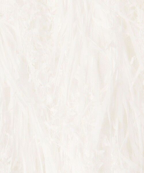 TOMORROWLAND / トゥモローランド シャツ・ブラウス | ホワイトフリンジジャカード クロップドプルオーバー | 詳細8