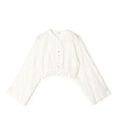 TOMORROWLAND / トゥモローランド シャツ・ブラウス（半袖以外） | ブリックジャカード クロップドブラウス