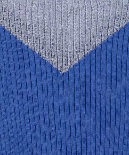 TOMORROWLAND / トゥモローランド ニット・セーター | コットンアセテートリブ ビルドネックプルオーバー | 詳細10