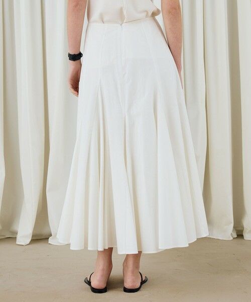 TOMORROWLAND / トゥモローランド ミニ・ひざ丈スカート | スビンコットンツイル ボリュームスカート | 詳細4