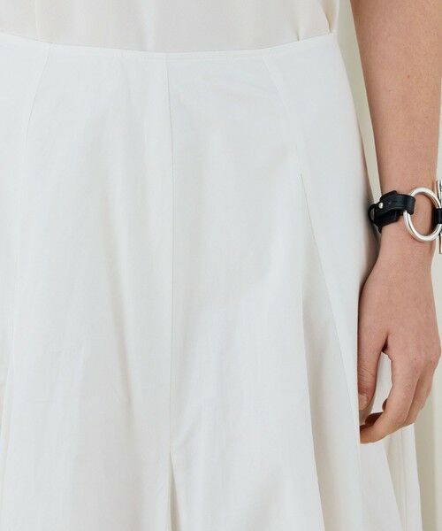 TOMORROWLAND / トゥモローランド ミニ・ひざ丈スカート | スビンコットンツイル ボリュームスカート | 詳細6