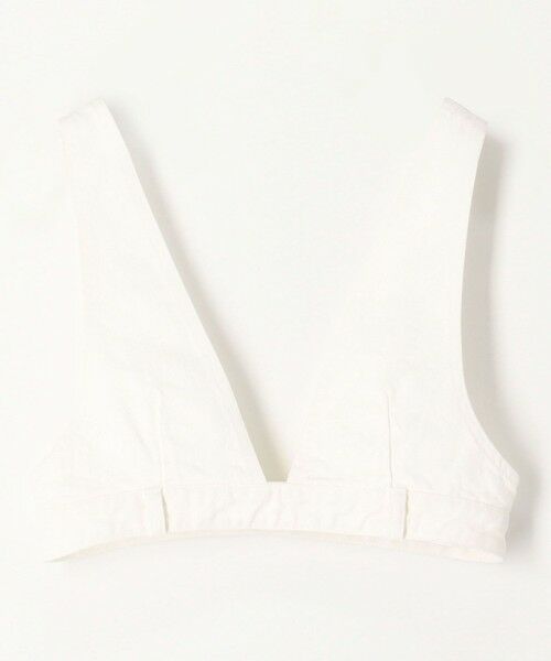 TOMORROWLAND / トゥモローランド デニムスカート | ペインティングホワイトデニム ブラレット付きマキシスカート | 詳細16