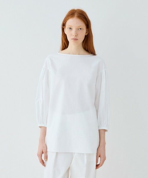 TOMORROWLAND / トゥモローランド シャツ・ブラウス | プレミアムオックス スリーブタックブラウス | 詳細2