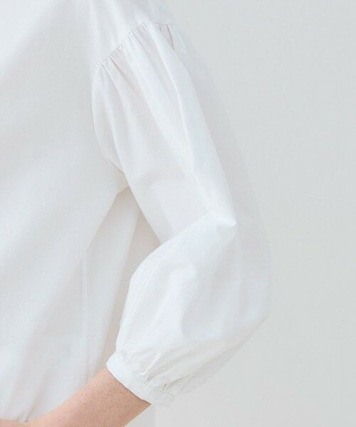 TOMORROWLAND / トゥモローランド シャツ・ブラウス | プレミアムオックス スリーブタックブラウス | 詳細6