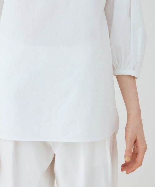 TOMORROWLAND / トゥモローランド シャツ・ブラウス | プレミアムオックス スリーブタックブラウス | 詳細7