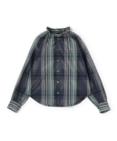 TOMORROWLAND / トゥモローランド シャツ・ブラウス（半袖以外） | ライトタフタ ギャザーカラーブラウス