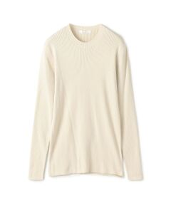 TOMORROWLAND / トゥモローランド ニット・セーター | ギザコットンリブ クルーネックプルオーバー