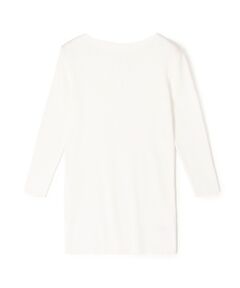 TOMORROWLAND / トゥモローランド ニット・セーター | ギザコットンリブ ボートネックプルオーバー