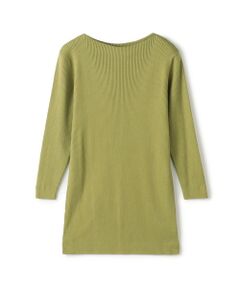 TOMORROWLAND / トゥモローランド ニット・セーター | ギザコットンリブ ボートネックプルオーバー