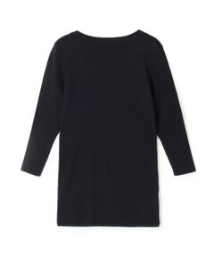 TOMORROWLAND / トゥモローランド ニット・セーター | ギザコットンリブ ボートネックプルオーバー