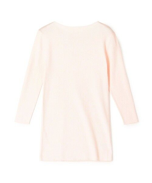 TOMORROWLAND / トゥモローランド ニット・セーター | ギザコットンリブ ボートネックプルオーバー(31 ライトピンク)