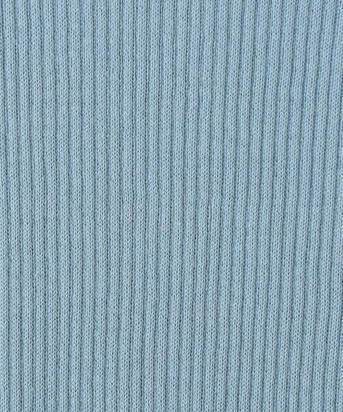 TOMORROWLAND / トゥモローランド ニット・セーター | ギザコットンリブ ボートネックプルオーバー | 詳細8