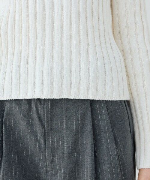 TOMORROWLAND / トゥモローランド ニット・セーター | ワイドリブ クルーネックプルオーバー | 詳細7