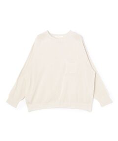 TOMORROWLAND / トゥモローランド ニット・セーター | ガーゼコットン クルーネックプルオーバー