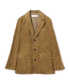 トゥモローランドDES PRÉSシープレザージャケット羊革⭐️美品 ラムレザー クルーネックジャケット｜トゥモローランド 公式通販
