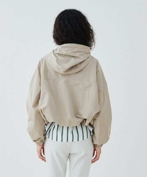 TOMORROWLAND / トゥモローランド ブルゾン | メモリータフタ フーデットブルゾン | 詳細4