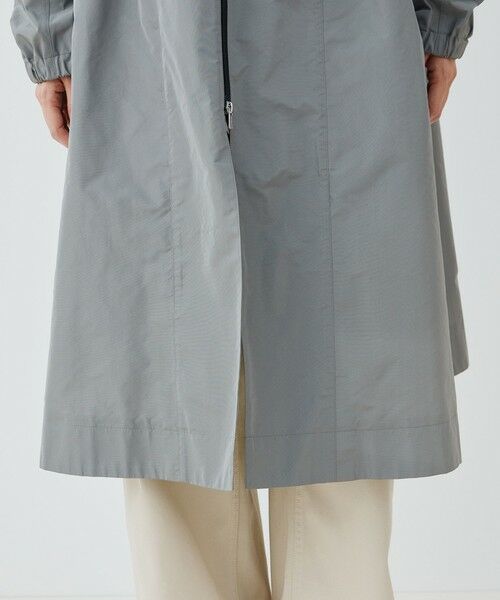 TOMORROWLAND / トゥモローランド その他アウター | メモリータフタ ギャザースタンドカラーコート | 詳細10