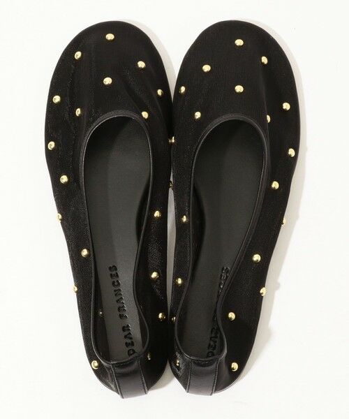 TOMORROWLAND / トゥモローランド フラットシューズ | DEAR FRANCES バラ スタッズド メッシュ バレエ シューズ | 詳細7