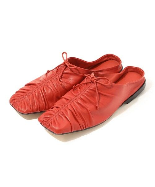 TOMORROWLAND/トゥモローランド JVAM フラットサンダル 35 レッド 36 TOMORROWLAND/トゥモローランド JVAM フラットサンダル 35 レッド 36