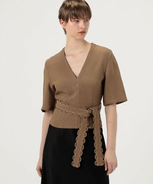 TOMORROWLAND / トゥモローランド シャツ・ブラウス | BY MALENE BIRGER  ULLAS ベルトブラウス | 詳細3