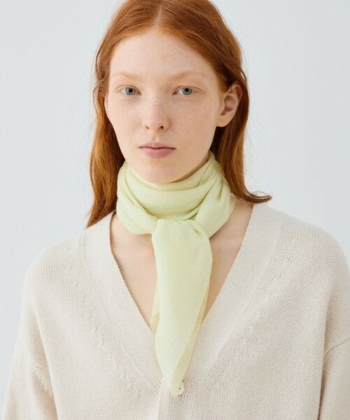 TOMORROWLAND / トゥモローランド マフラー・ショール・スヌード・ストール | GALERIE VIE FU ラミーカシミヤスカーフ | 詳細1