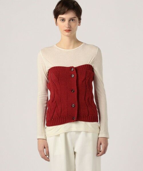 TOMORROWLAND / トゥモローランド ニット・セーター | MAYDI CORRIENTES ビスチェ | 詳細2