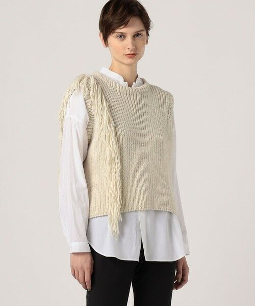 TOMORROWLAND / トゥモローランド ベスト | MAYDI LENGAS フリンジベスト | 詳細1