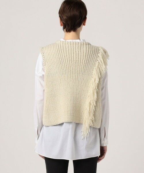 TOMORROWLAND / トゥモローランド ベスト | MAYDI LENGAS フリンジベスト | 詳細4