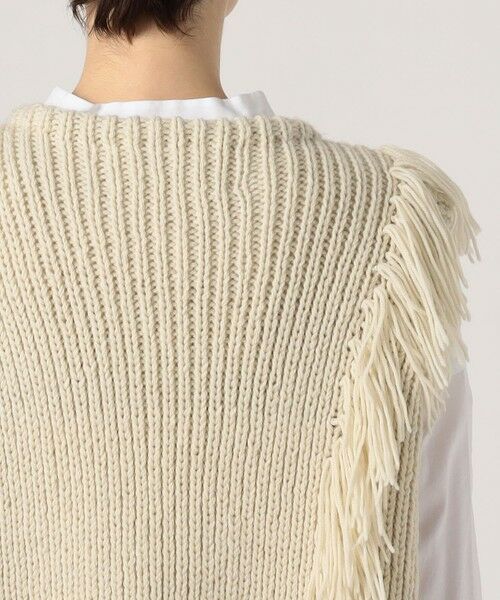 TOMORROWLAND / トゥモローランド ベスト | MAYDI LENGAS フリンジベスト | 詳細6